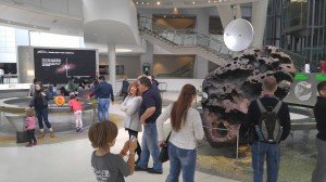 метеорит в музее естественной истории