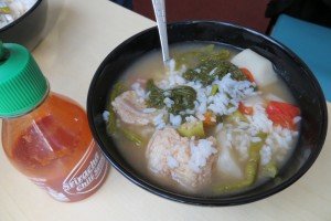 Sinigang soup -- Fillipino