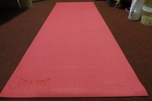 Yoga mat, new